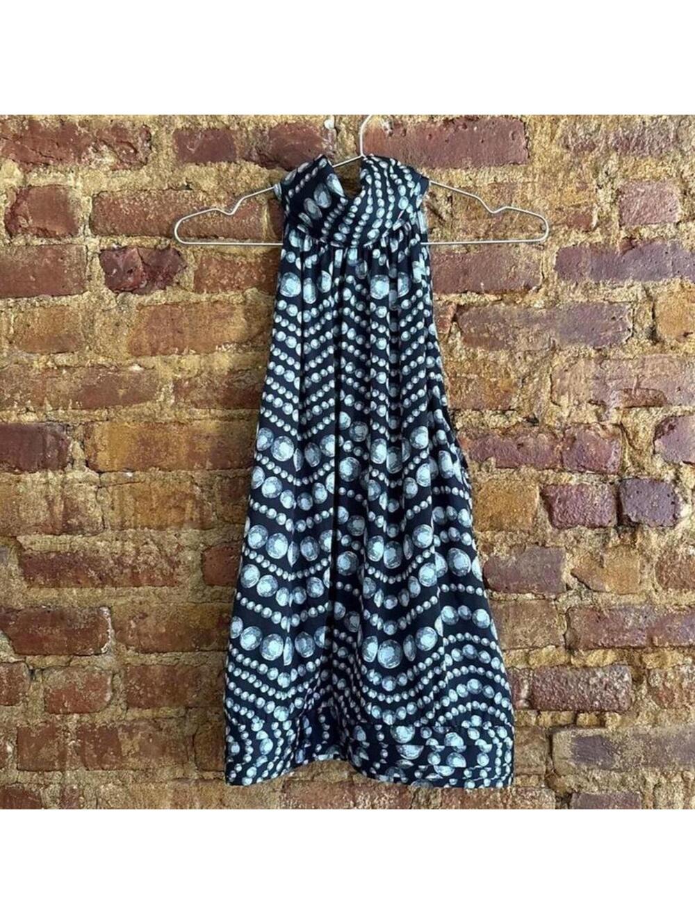 Vintage Violet & Claire Pearl Polka Dot Halter Tank 🖤